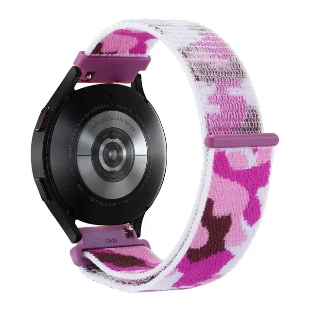 20mm 22mm Nylon Loop Strap For Garmin Forerunner 55 165 265 965 255 Active 5/Vivomove Trend/Vivoactive 5/Venu 3/2 Bracelet Belt - Image 49