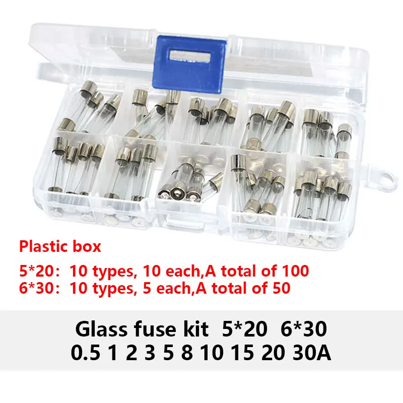 유리 퓨즈 고속 퓨즈 키트, 250V 퓨즈 키트, 0.5 1, 2, 3, 5, 8, 10, 15, 20, 30A, 5x20mm, 6x30mm, 5x20mm Best Top5 유리 퓨즈 고속 퓨즈 키트, 250V 퓨즈 키트, 0.5 1, 2, 3, 5, 8, 10, 15, 20, 30A, 5x20mm, 6x30mm, 5x20mm Best Top5
