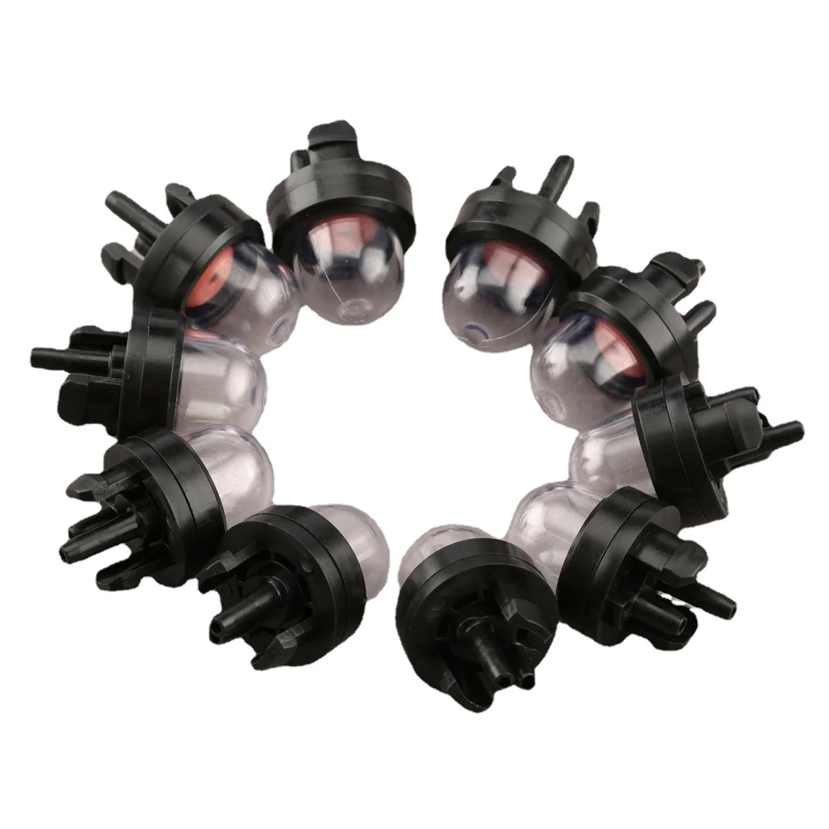 Carburetor Snap In Primer Bulb fuel pump primer bulb 10Pcs Trimmer Parts For STHIL Homeliter Ryobi Poulan Fit 45cc 52cc 5200 5800 Chainsaw strimmer trimmer parts steel tubes chainsaw carb repair kit