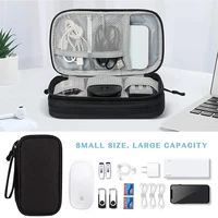 NEW Travel Organizer Bag Cable Storage Organizers Pouch Carry Case Portable Waterproof Single Layers Storage Bags For Cable Cord - Image 3