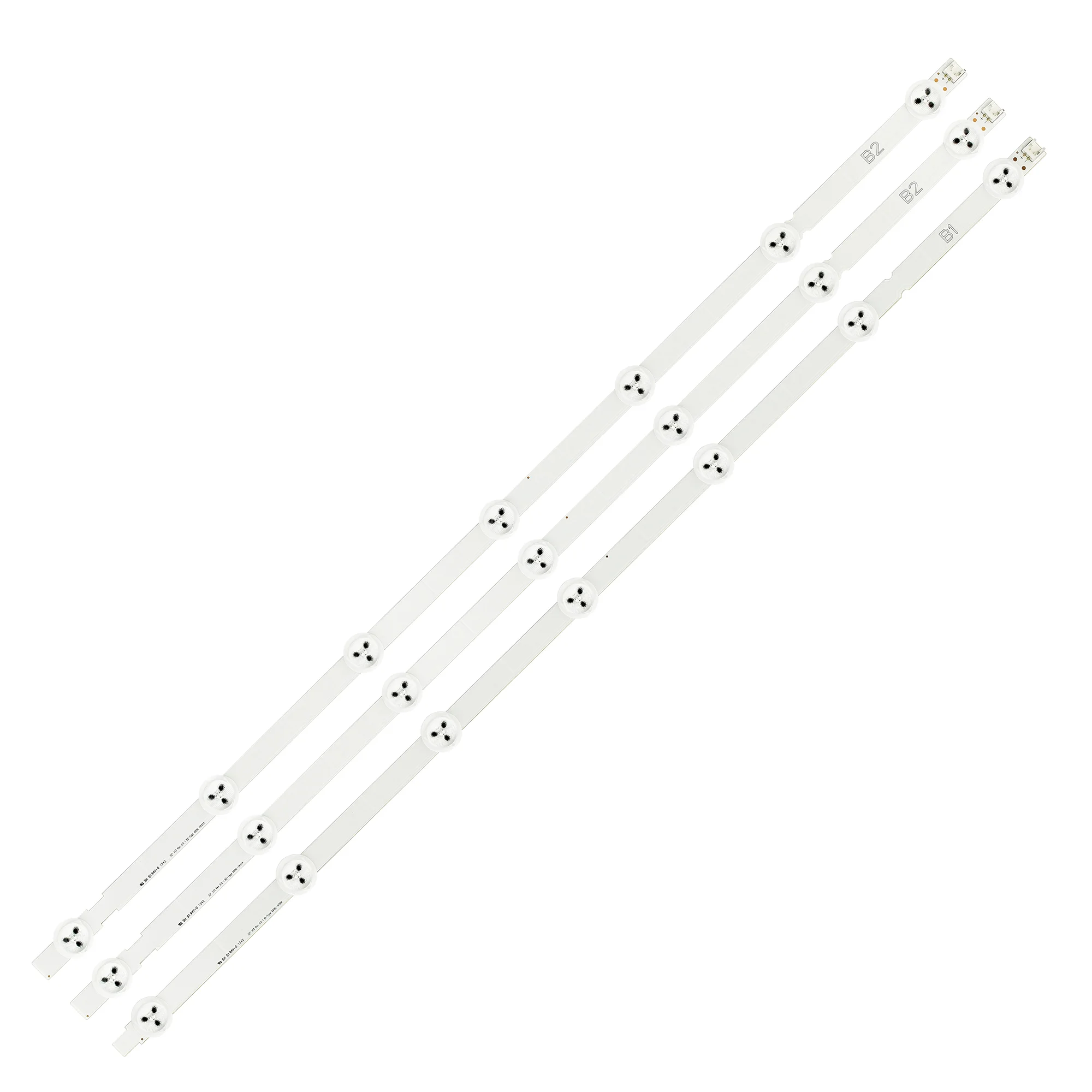 Tiras de Luz de Fundo Led para lg 7leds 32ln541u 32ln541uu 32ln541uu 32ln542v 32ln548c 32ln549c 32ln5707 32ln570r 32 15 Kit 45 Pcs - Imagem 4