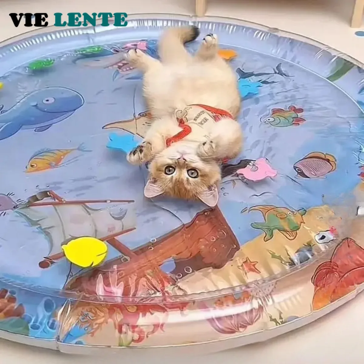 Water Sensory Play Mat Thickened Inflatable Pet Water Bed Cushion Puppy Cats Pet Kennel Top Quality Cool Cold Mat Pet Supplies_voghion.com