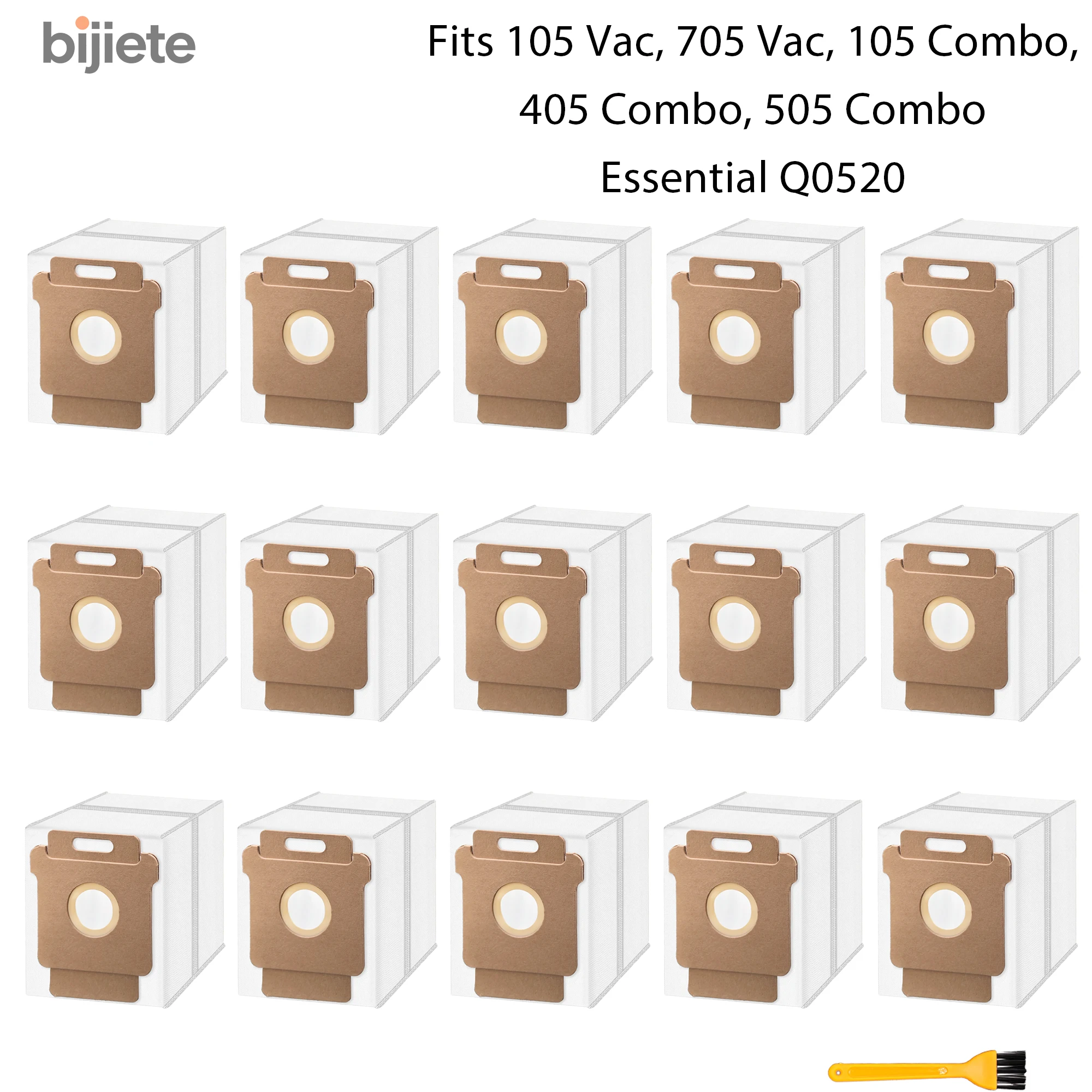 104 sacs à poussière Q0520 pour aspirateur robot iRobot Roomba 2 Essential avec 105 Combo, Plus 405 Combo, Plus 505 Combo, Max 705 Vac 1 104 sacs à poussière Q0520 pour aspirateur robot iRobot Roomba 2 Essential avec 105 Combo, Plus 405 Combo, Plus 505 Combo, Max 705 Vac 1