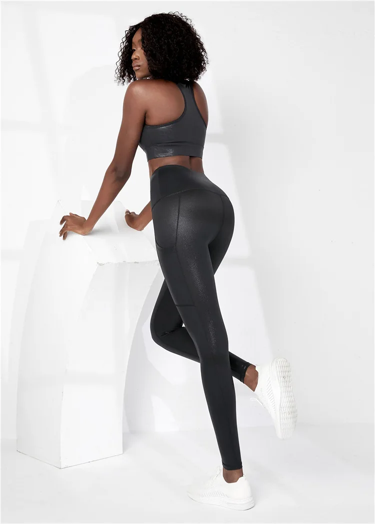 2019 Femmes Gymshark pantalons taille haute transparente des