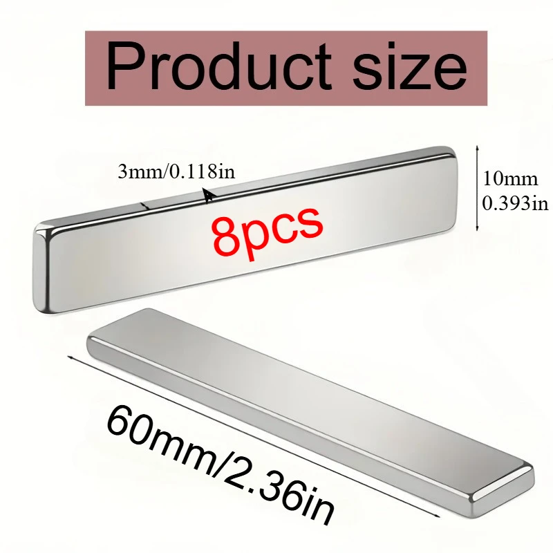 Versatile Strong Rectangular Magnet
