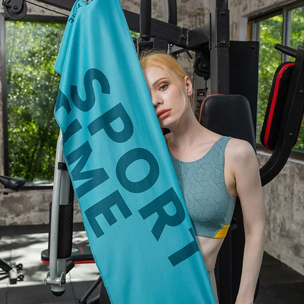 Women Men  Dry Sport Towel Travel Swimming Yoga Ultra Soft Lightweight Super Absorbent Microfiber Material For Gym Running