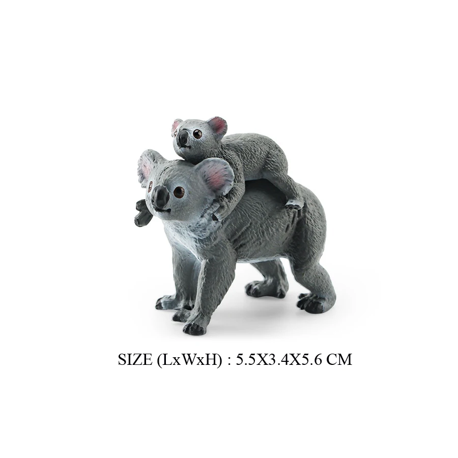 Realistische australische Tierfiguren zum Wildtieren, Emu Koala, Schnabeltier, Känguru, Echidna, Tasmaniandevil, Wald, Modellfiguren, Spielzeug – Detail 26