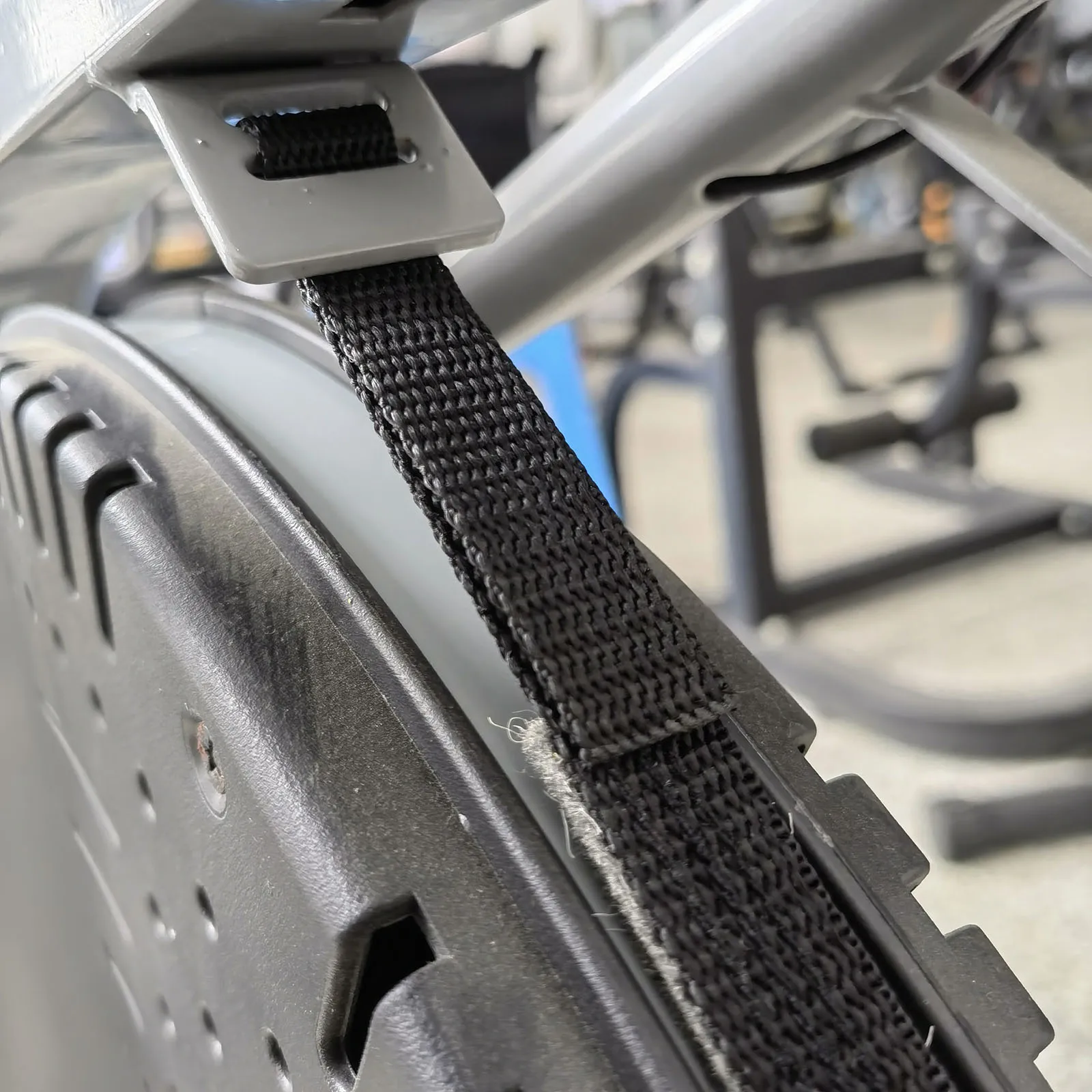 Gym Accessories Exercise Bike Power Resistance Belt Resistance Belt Gym Portable Home Indoor Use Practical Exercise Bike Friction Strap
