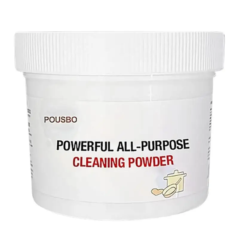 

250g All Purpose Cleaning Powder Heavy Greasy Dirt Cleaning Agent Kitchen Countertop Cleaner For Stainless Steel Cookware Stove