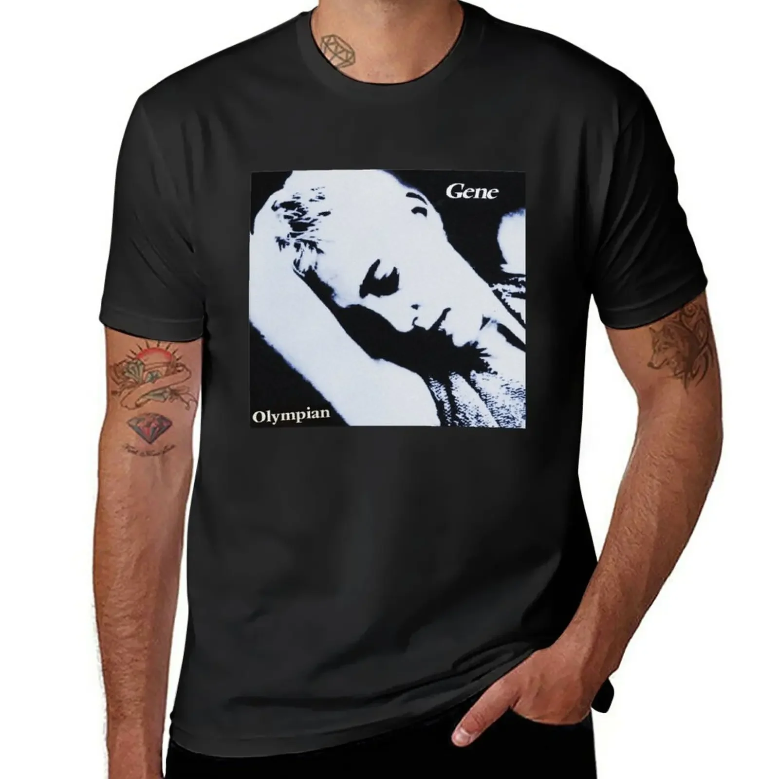 

Футболка Gene Olympian, спортивная одежда для фанатов, винтажная одежда, эстетическая одежда для мужчин