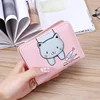 Women Cute Cat Wallet Small Zipper Girl Wallet Brand Designed Pu Leather Women Coin Purse Female Card Holder Wallet Billetera 3