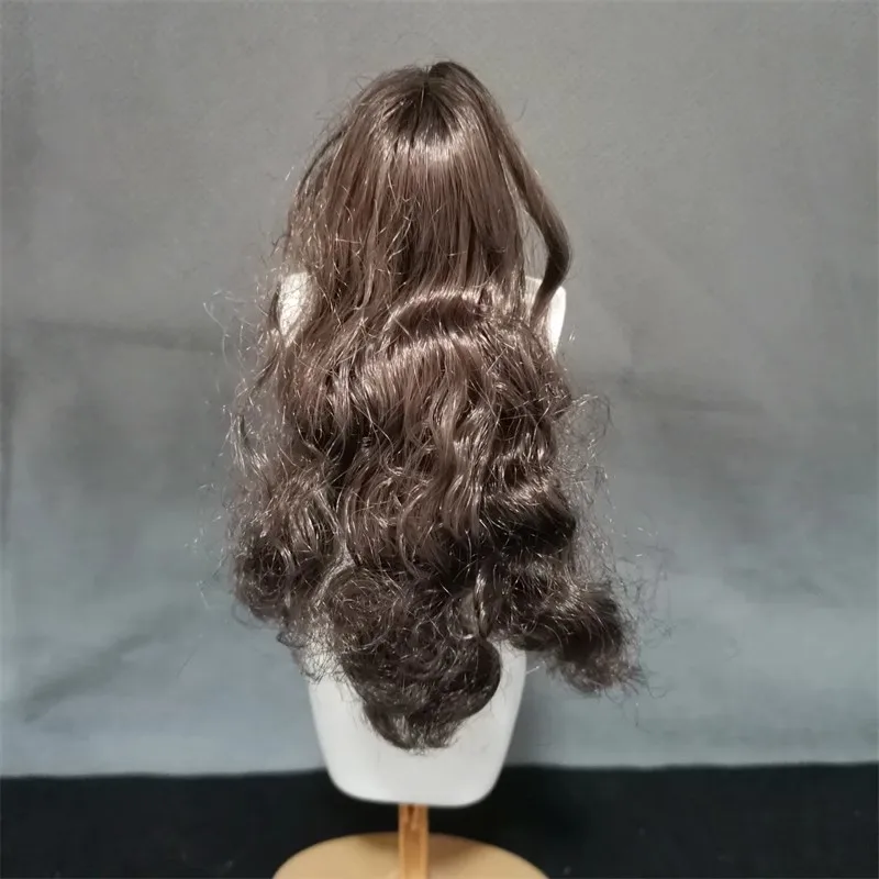 Auf Lager Sammlerstück 1/6 weiblicher Kopf Sculpt Haar Perücke Modell Soldat Zubehör Modell für 12" weiblicher Kopf Puppe Spielzeug – Detail 25
