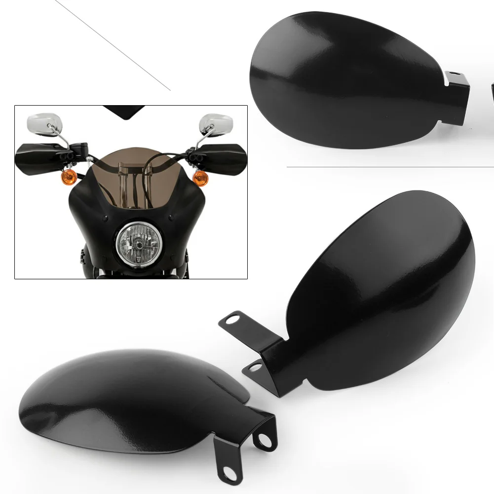 

Универсальные овальные защитные накладки на мотоцикл Harley, Honda, Suzuki, Kawasaki, Yamaha Black