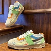 Autumn Men Casual Shoes Breathable Comfortable Lightweight Walking Shoes Fashion Lace Up Multiple Colors Outdoor Sports Shoes