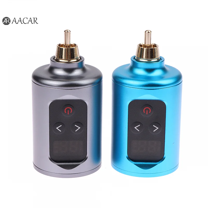 

Беспроводной аккумулятор, портативный блок питания для татуировки, интерфейс RCA, цифровой дисплей, быстрая зарядка для вращающейся тату-машинки