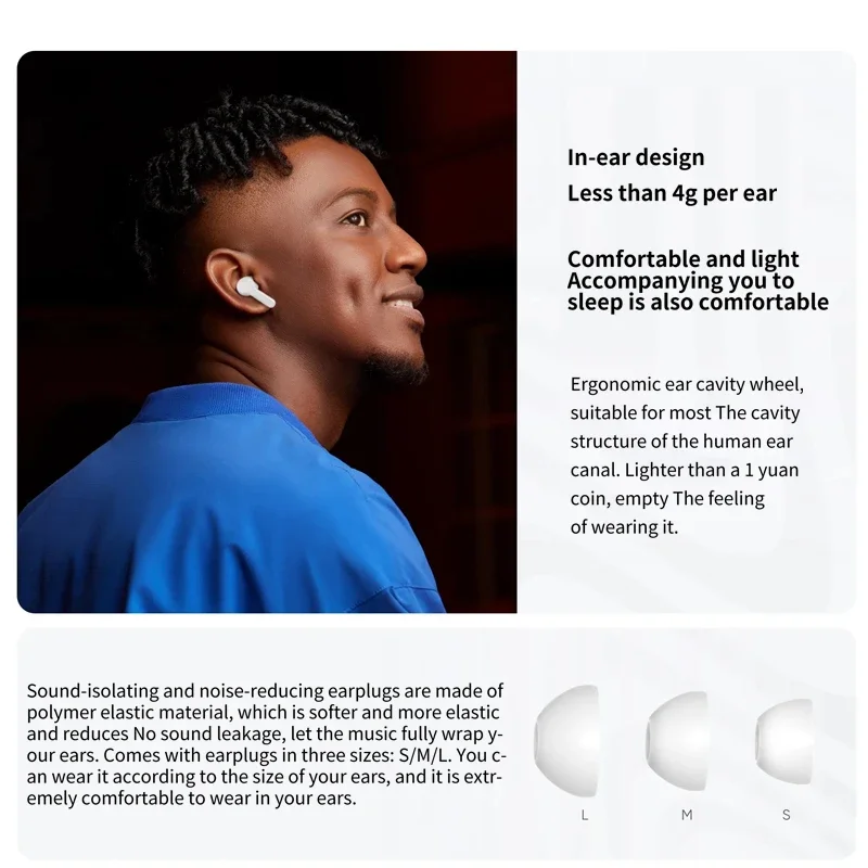 Realme Buds T100 TWS 이어폰, 블루투스 AI 노이즈 캔슬링 무선 헤드폰, HiFI 음질, 28 시간 배터리 헤드셋