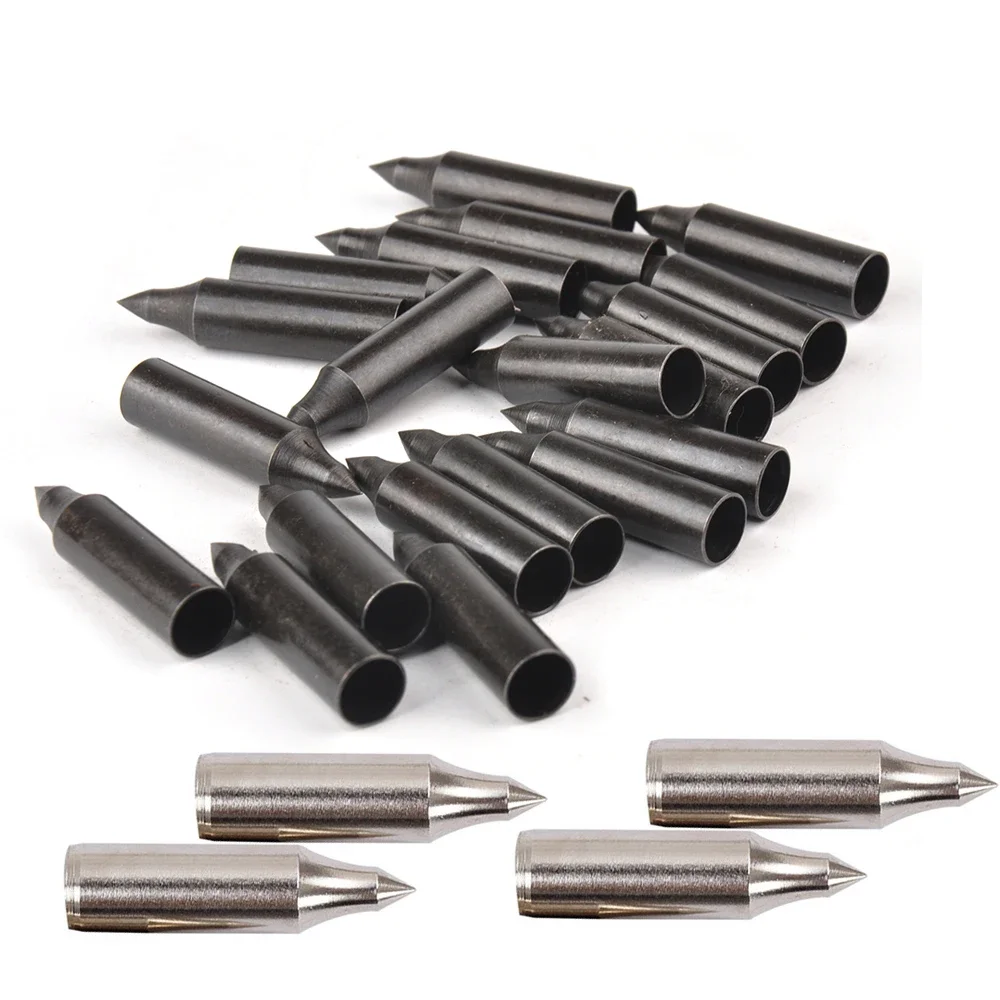

100 Gr Parts Field Target Point Tips 8.0mm Carbon Steel Arrowhead Hunting Compound Bow Arrows Accessories 24PCS