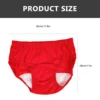 Panties Elderly Incontinence Daily Use Adult Comfortable Diapers Portable Travel Red 5