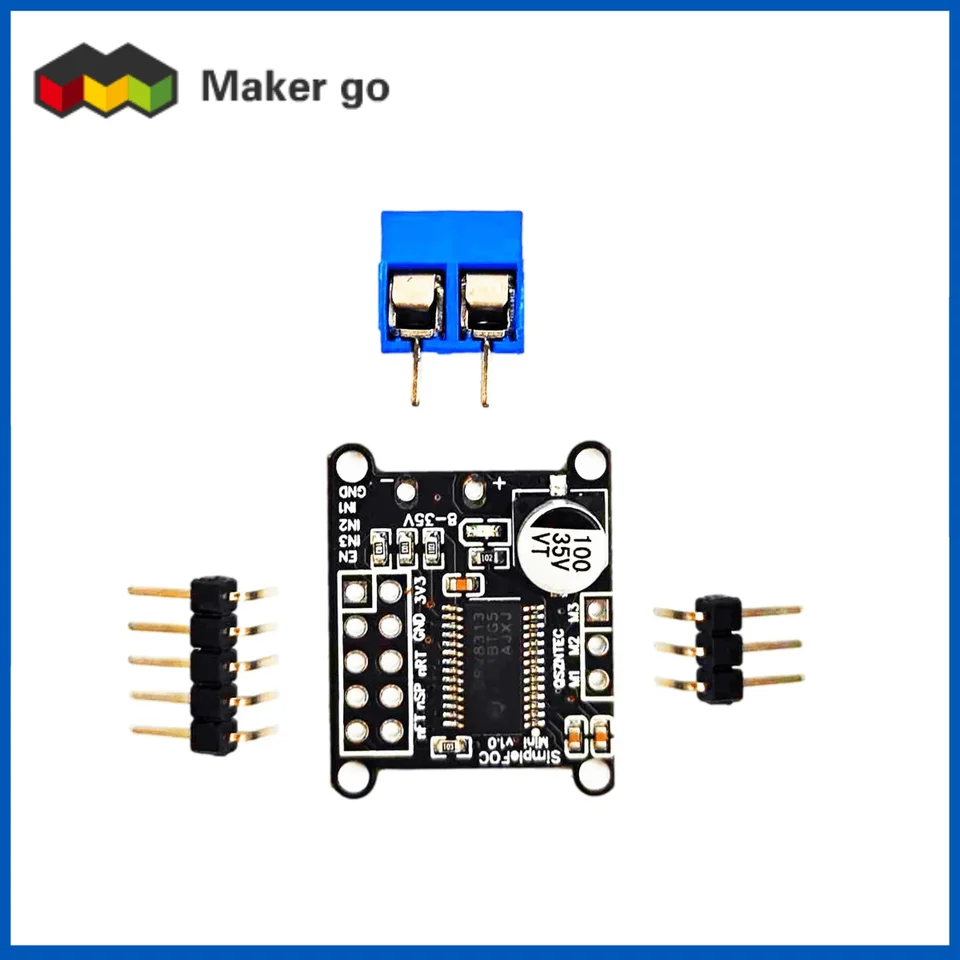 Carte Pilote Moteur Brushless DRV8313 - Contrôle FOC Haute Performance, 2.5A Par Canal, 30V Max, Pour Robotique Et Automatisation