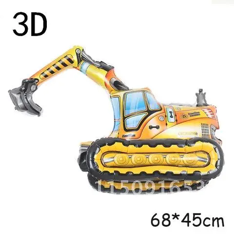 

3D автомобиль, алюминиевый пленочный воздушный шар, транспортировка, детская игрушка на день рождения, декоративные игрушки, детский праздник, свадебный воздушный шар