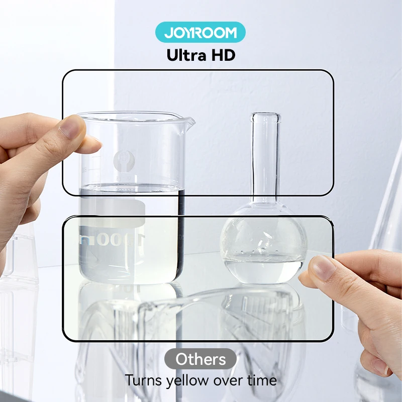 HD Ultra Clear Shock Resistant Tempered Glass Screen Protector - 1/2/3 Pack, 9H Hardness