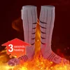 Winter Heating Socks Rechargeable Anti-Cold Comfort Men Women Thermal Electric Heated Socks Outdoor Camping Ski Sports Winter