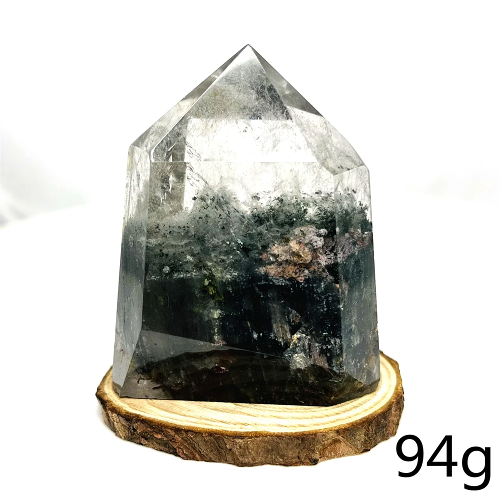 Natural Gemstone Garden Crystal Tower Colorful Mineral Specimen Rainbow Quartz Home Room Garden Decoration Witch Stone Healing 3