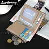 Short Luxury Men Wallets Zipper Coin Pocket Card Holder Male Wallet Clutch Photo Holder Name Engraved Brand Man Purses Wallet 4