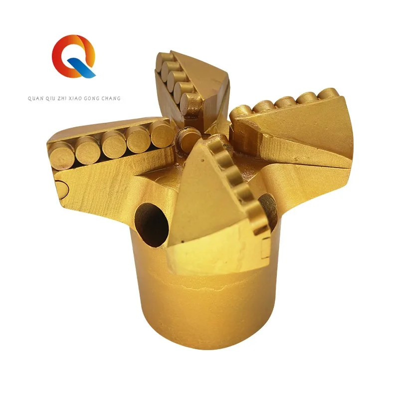 

Four-Wing Four-Leaf Concave Diamond PDC Bit Non-Coring Drilling Hole Horizontal Coal Mine Underpinning Geological Exploration