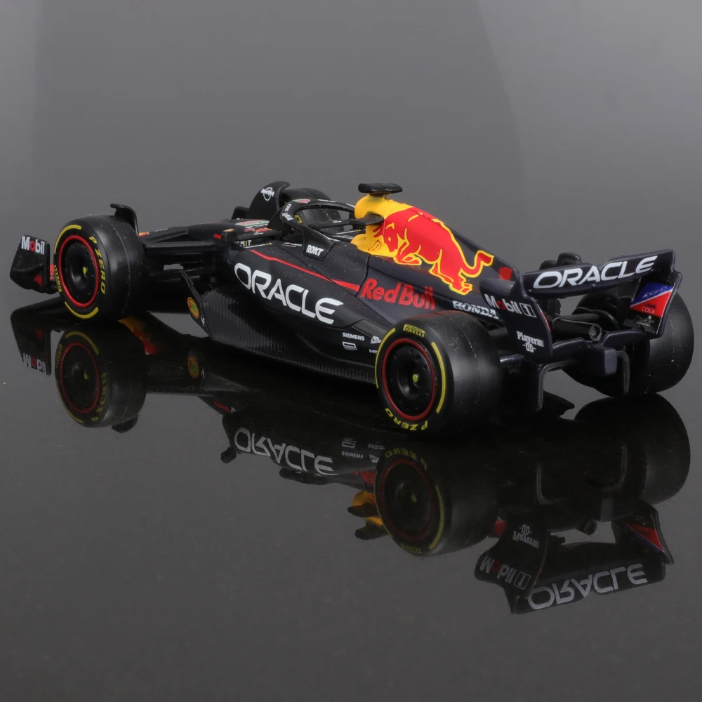 Bburago 1:43 F1 Model Regular Version  2023  Red Bull Racing RB19 #1 Verstappen #11 Perez Alloy Car Formula Die Cast Toy 5