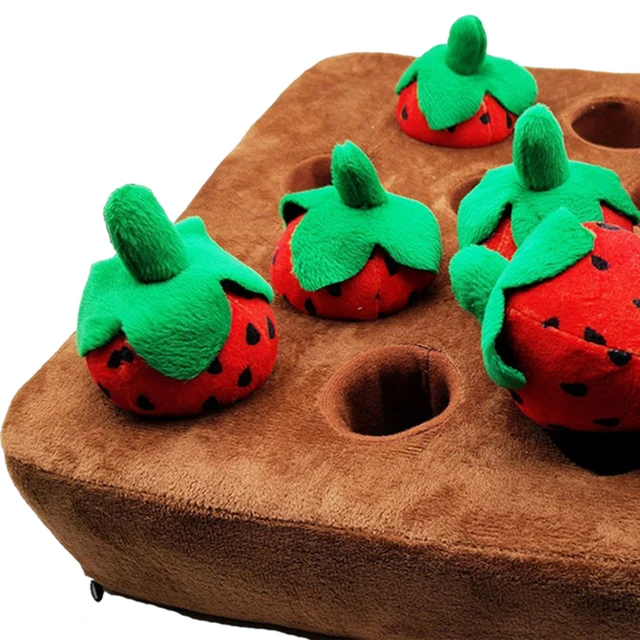 Best Dog Toys **Plush Toy Vegetable Chew Toy for Dogs ** Snuffle Mat for  Dogs