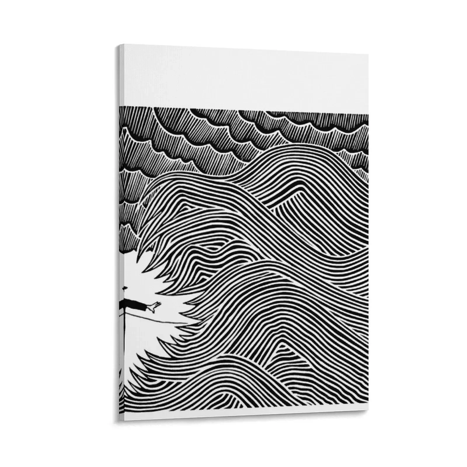 

The ombak eraser banyu head Canvas Painting home decoration luxury anime decoration cute room decor office decoration