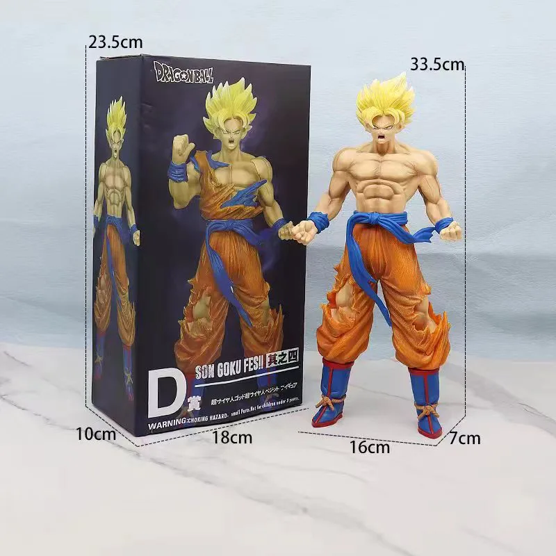 30cm Goku Dragon Ball GK Figura Filho Goku Figuras de Ação Cabeça Dupla PVC  Anime Estatueta Modelo Coleção Ornamento Boneca Presentes Brinquedos -  AliExpress