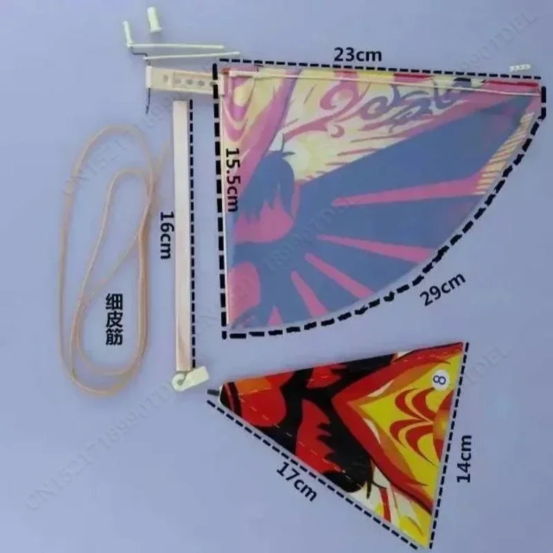 Flying Birds Kite Creative New Elastic Rubber Band Powered 1PC Random Color Funny Kids Toy Gift flying birds kite