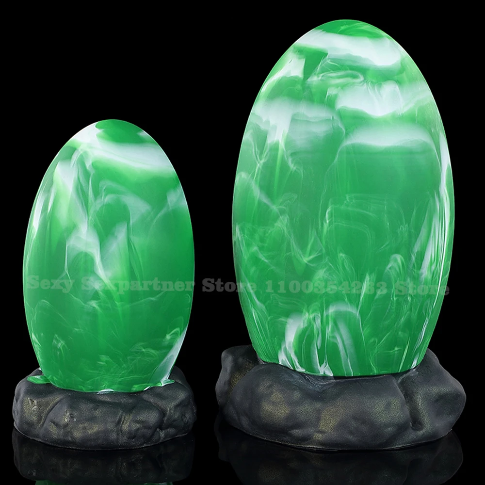 Silicone Dragon Egg Anal Plug For Prostate Massage And Training_voghion.com