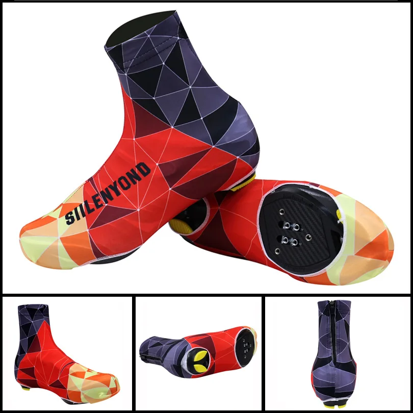 Waterproof Shoes Cover Cycling Shoe Cover Warm Overshoes Mtb Road Bike Cleats Shoes Bicycle Shoe Protector Unisex bicycle shoe covers
