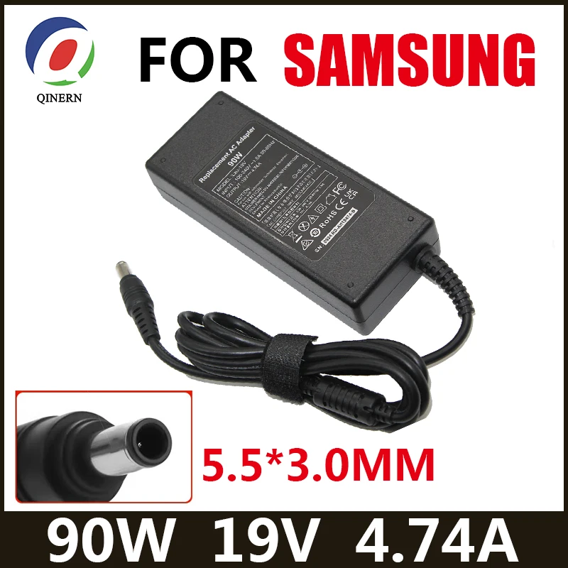 19V 90W AC Laptop Charger Power Adapter For