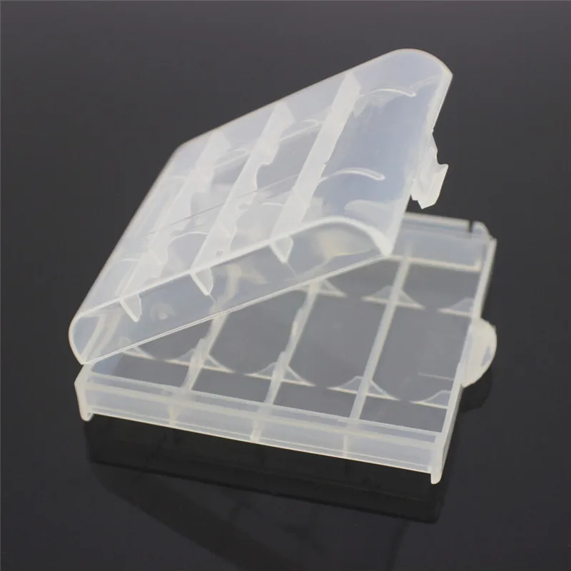 1/2/3PCS Free shipping Plastic Battery Holder Box Container For AA AAA 18650 1450016340 17500 CR123A Battery Storage Boxes Case