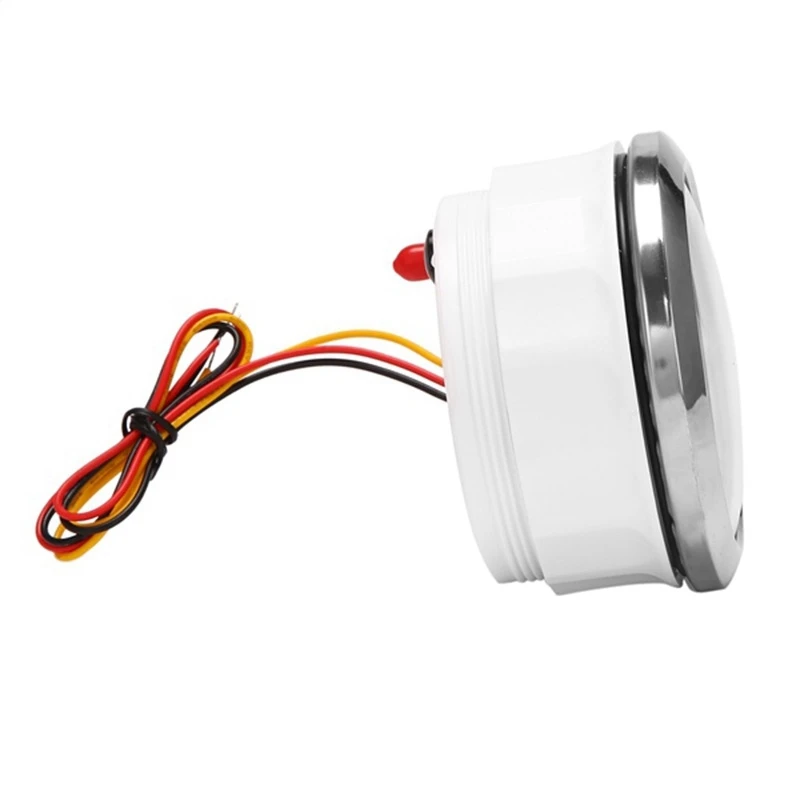 요트 보트용 해상 속도계, 백라이트 디지털 주행 거리계, 7 색, 0-4000/RPM, 85mm