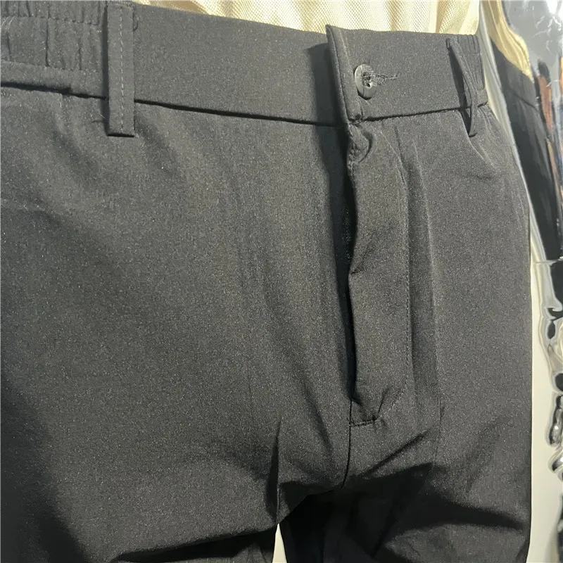 Korea Golf Pants Men's Winter High-quality Villus Thicken Keep Warm Cargo Pants Golf Trousers Elasticity Casual Sport pant 골프웨어