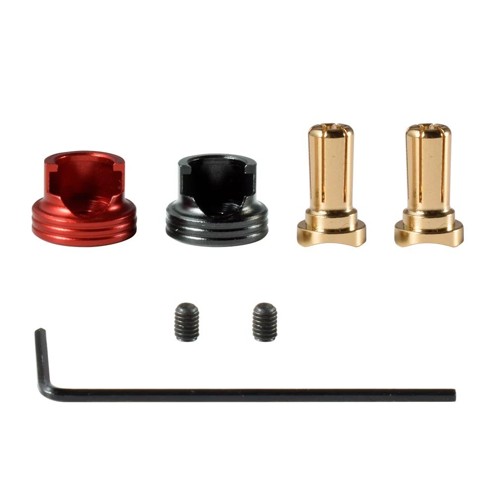9IMOD 금속 방열판 불릿 플러그 그립, 전기 스크루 드라이버 RC 자동차 도구용 불릿 세트, 4mm, 5mm
