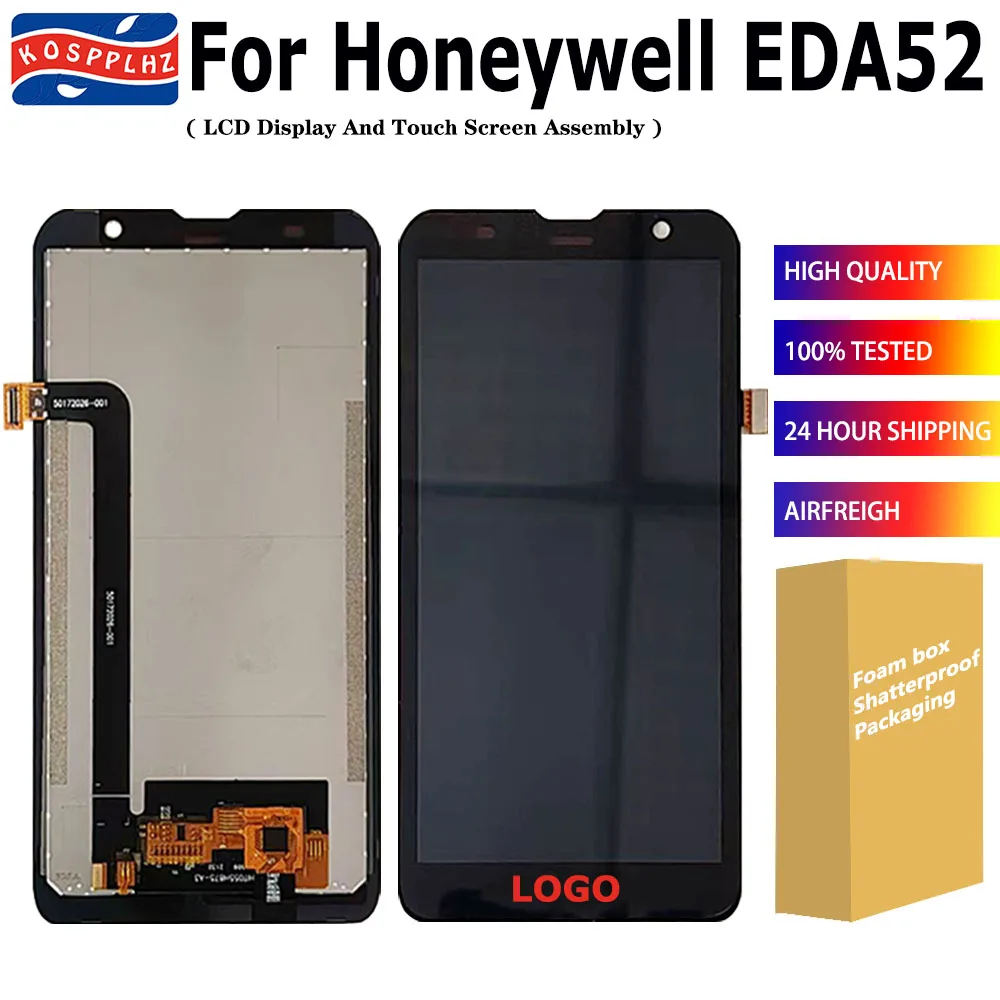 Produktbild von LCD-Display Kit Für Honeywell EDA52 / EDA56 / EDA5S – Inkl. Touchscreen, Digitizer & Frontglas – Mit Reparaturwerkzeug, 93 Monate Garantie