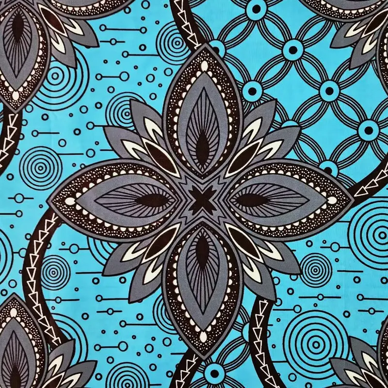 Item G2-5 Choose latest new design wax block fabric 6 yards