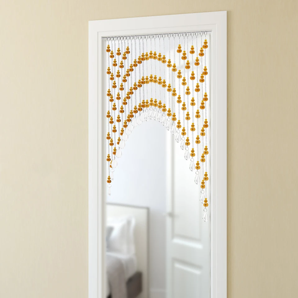 Elegant Beaded Curtain for Stylish Door Decoration