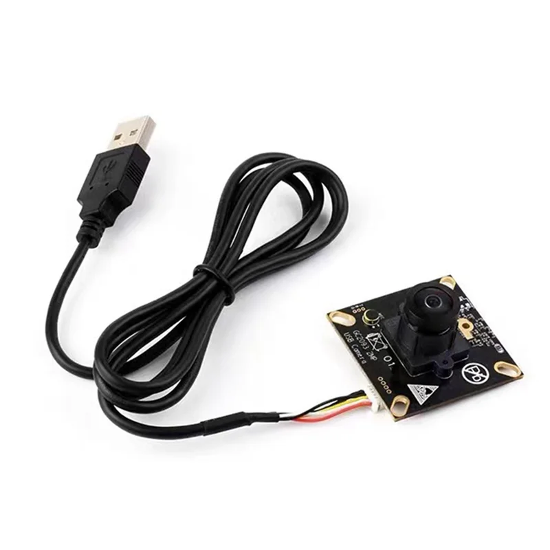 ABGI-2MP Modulo fotocamera USB GC2093 Chip fotosensibile Modulo fotocamera M12 Ampia retroilluminazione dinamica Microfono a fuoco fisso - immagine 5