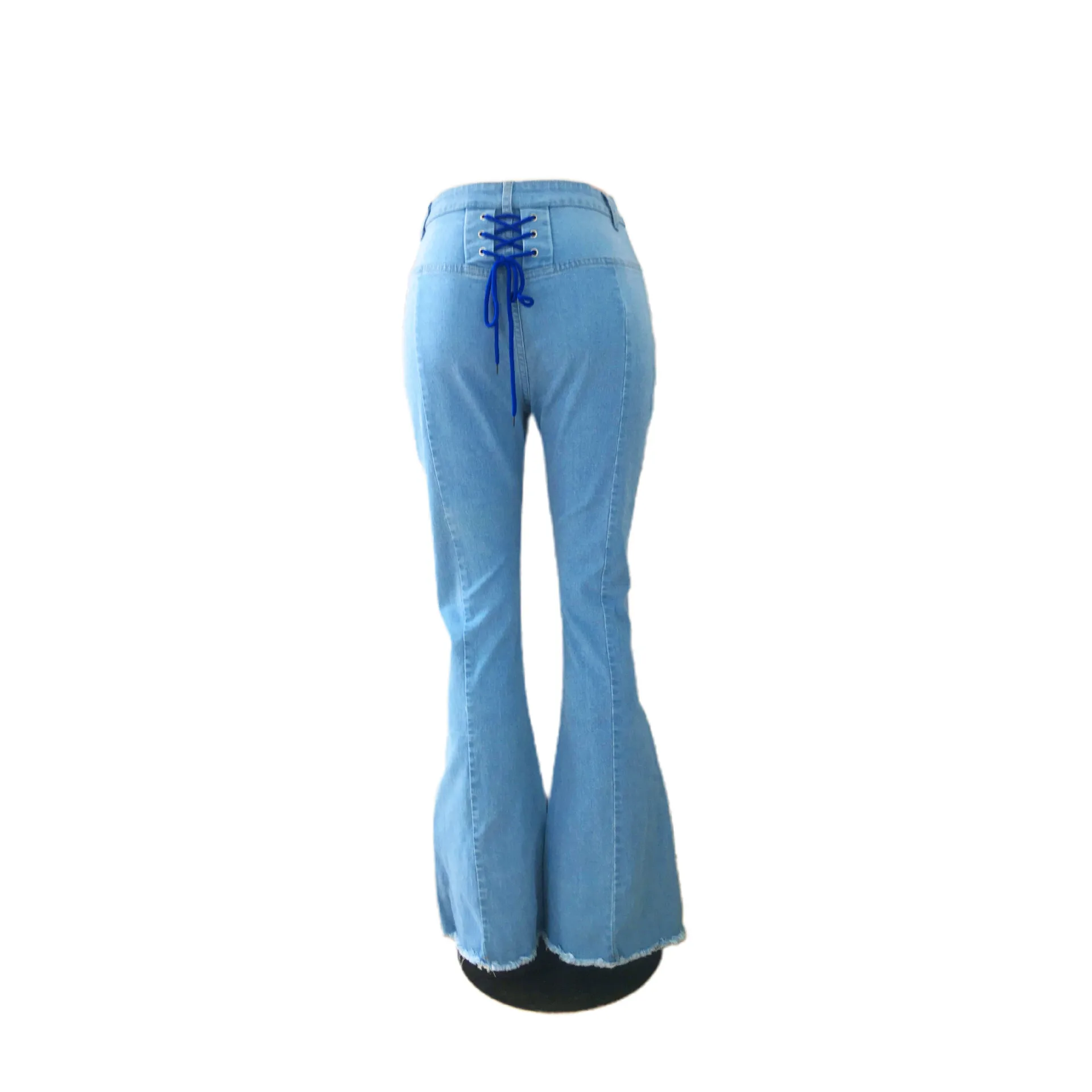 slim fit European Style High Waist Jeans Spring Summer Female Trouser Denim Woman Pants ksubi jeans