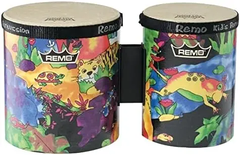 

KD-5400-01 детский ударный барабан Bongo-Тканевый дождевой лес, 5-6 дюймов