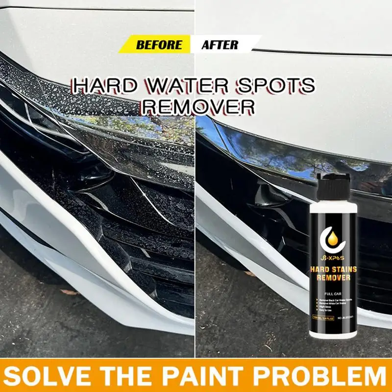 100ml Car Hard Water Stain Remover Long Lasting Shine Auto Scratch Swirl Glass Oil Film Cleaner Car Window Glass Cleaning Agent