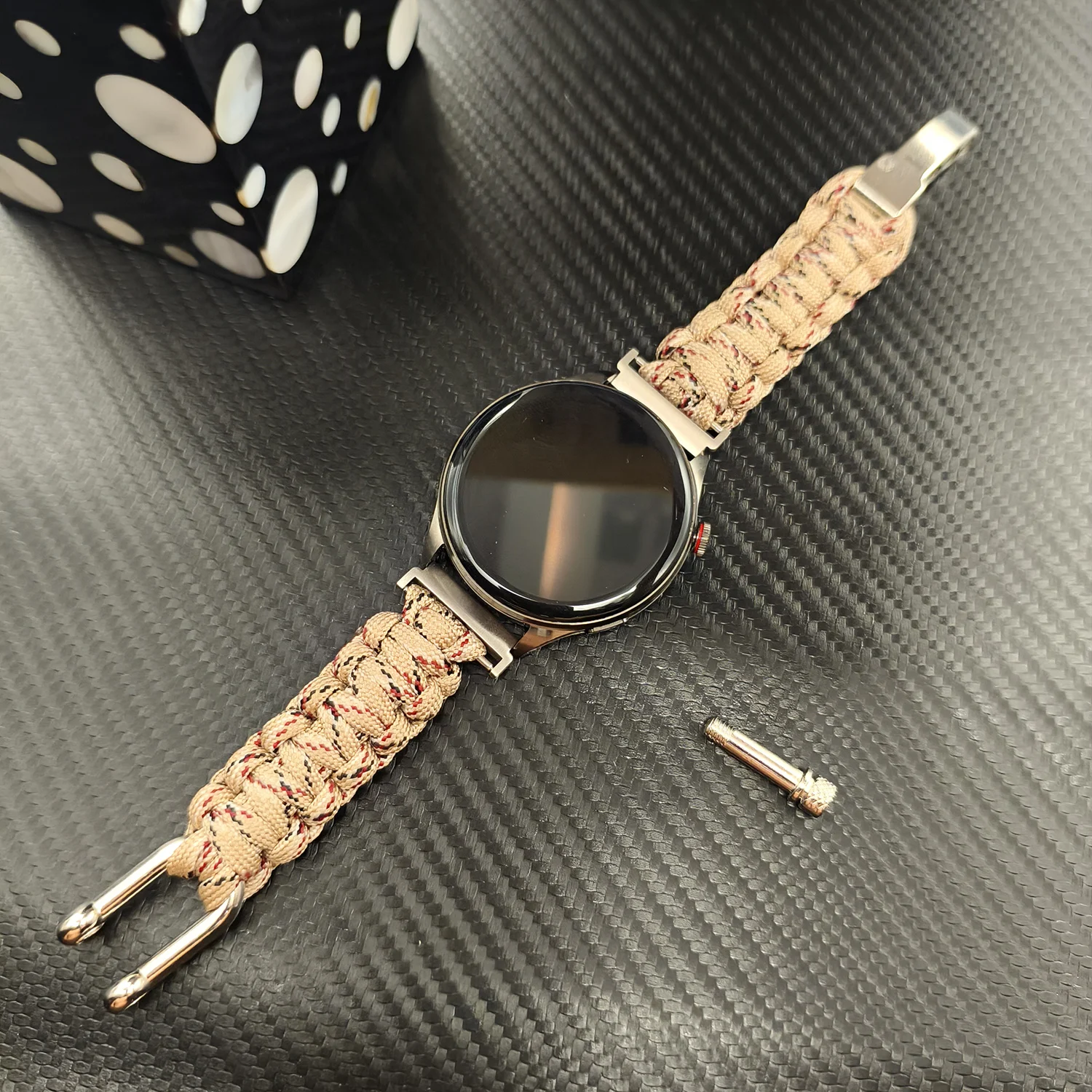 Nylon-Kletterarmband für Uhren Universal 20/22 mm für Redmi Watch 4/5/6 Sportarmband für Huawei Watch GT4/5/6 46 mm Fit3/4/4Pro – Detail 15