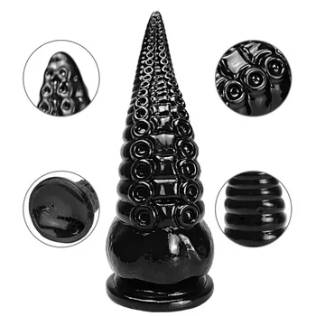 Octopus Tentacle Animal Dildos Artificial Fake Penis Suction Cup Anal Dilator G Spot Orgasm Buttplug Adult Sex Toys for Women 5